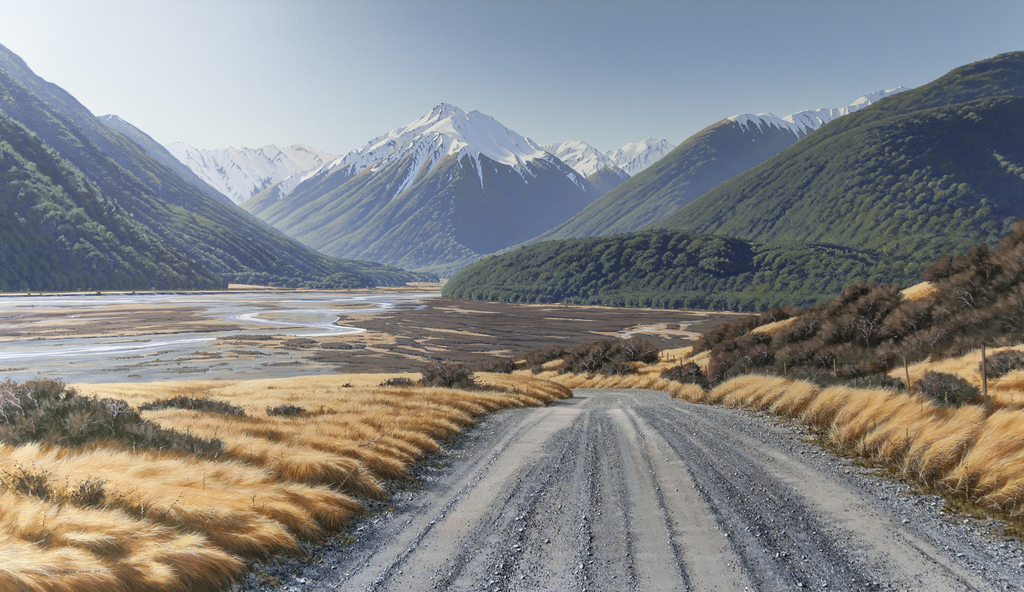 On the Road to Mount White, Arthur's Pass